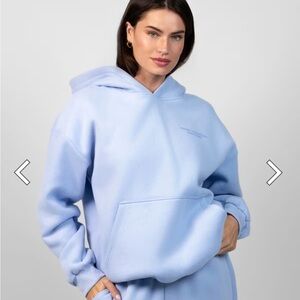Women's Sky Blue Hoodie